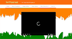 Desktop Screenshot of fansofpriyankagandhi.com